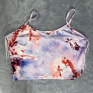 angel cropped tank from shein